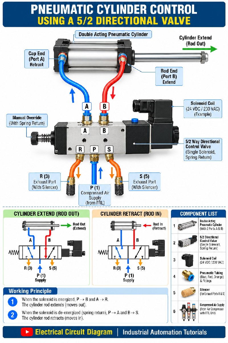 Pneumatic Cylinder Control